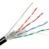 Кабель Optimus FTP-5e 4x2x0.51 Cu (outdoor) с тросом 305м
